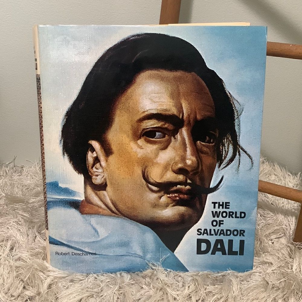 The World of Salvador Dali by Robert Descharnes 1962 ATIDE Art Book Vintage
